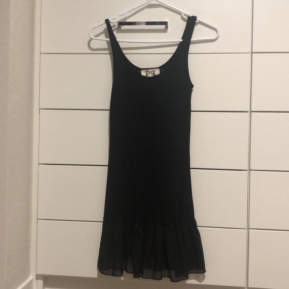 black dress